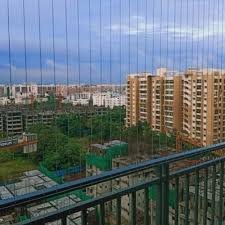Balcony Invisible Grill Installation